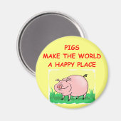 varken magneet (Voorkant / Achterkant)