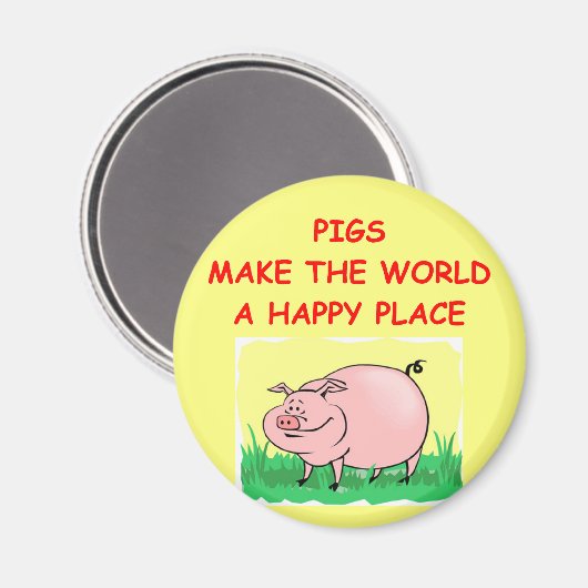 varken magneet (Voorkant / Achterkant)