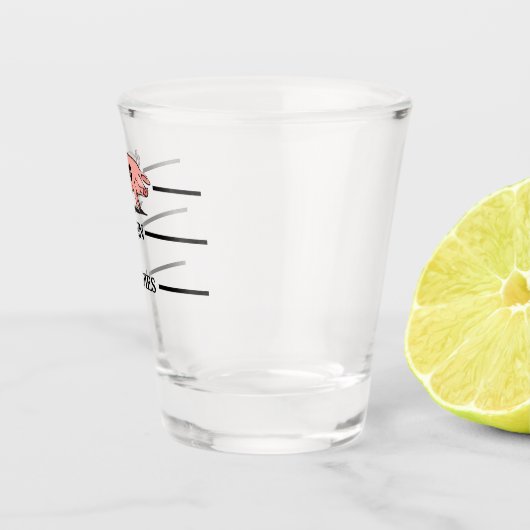 VARKEN-MANNEN-DAMES SHOT GLAS (Rechts)