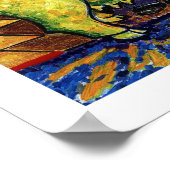 Varken met bloemen poster (Hoek)