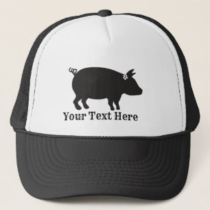  varken met boomghokkerij trucker pet