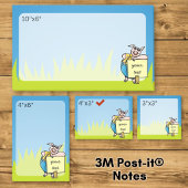 Varken met bord post-it® notes