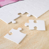 Varken met Roos ventilator Legpuzzel (Zijkant)