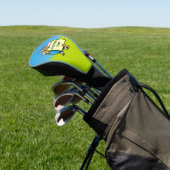 Varken met teken golfheadcover (Insitu)