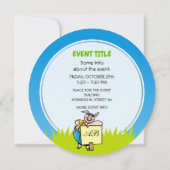 Varken met teken kaart (Achterkant)