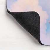 varken met vleugels mousepad muismat (Hoek)