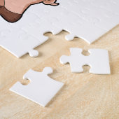 Varken met Vloeibare Lily Legpuzzel (Zijkant)