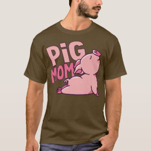 Varken Moeder Grappig Schattig Moederdag Premium T-shirt