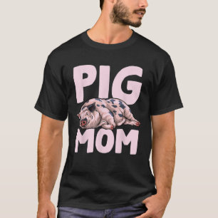 Varken moeder moeder Varkens eigenaar Moederdag T-shirt