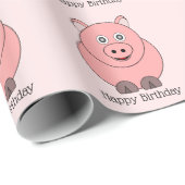 Varken ontwerp gepersonaliseerd cadeaupapier (Rol Hoek)