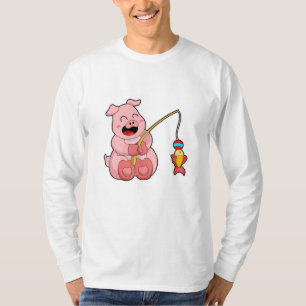 Varken op Gevist vis T-shirt