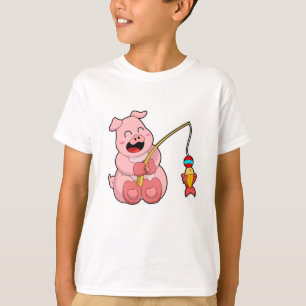 Varken op Gevist vis T-shirt