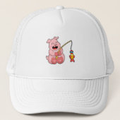 Varken op Gevist vis Trucker Pet (Voorkant)