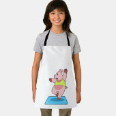 Varken op Yoga Fitness Schort (Insitu)