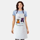 Varken & Panda Schort (Gedragen)