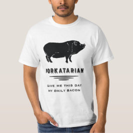  Varken - Porkatarian Vaderdag Daily Bacon T-shirt