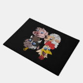 Varken Schaap Koe Kip Kinderen Peuters Grappige Bo Deurmat (Schuin)