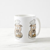 Varken serveert kip koffiemok (Voorkant rechts)