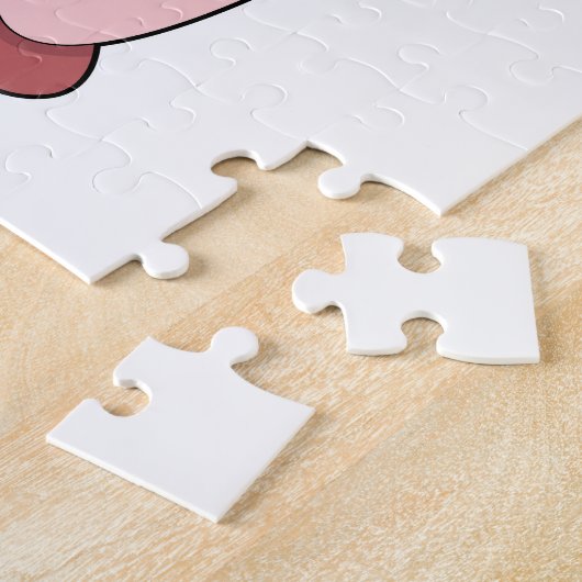 Varken tijdens uitvoering legpuzzel (Zijkant)