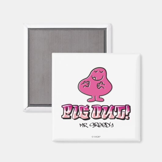 Varken uit! magneet (Voorkant / Achterkant)