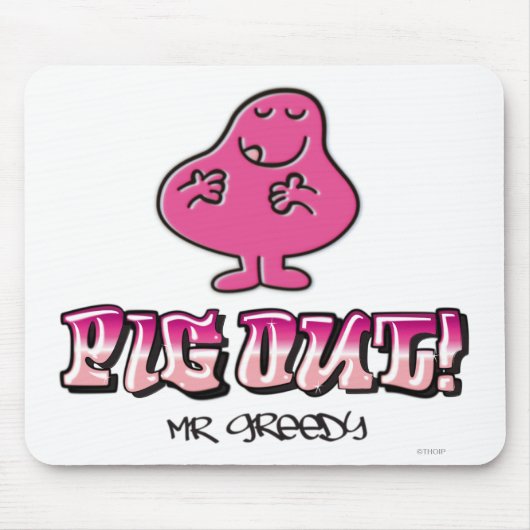 Varken uit! muismat (Voorkant)