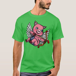 Varken Valentijnsdag Cupido T-shirt