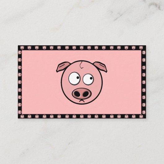 Varken Visitekaartjes (Achterkant)