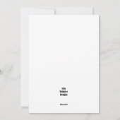 Varken Vrolijk Kerstfeest Feestdagenkaart (Achterkant)