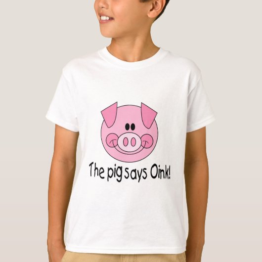 Varken zegt Knor T-shirt (Voorkant)