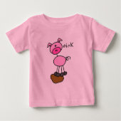 Varken zegt roze T-shirts en geschenken (Voorkant)