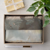 Varken zingen in de regen decoupage tissuepapier (Geschenk)