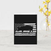 Varkens 4 juli VS Vlag VS Amerika Kaart (Gele Bloem)