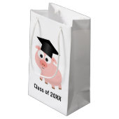 Varkens Afstuderen 20XX Klein Cadeauzakje (Achterkant Gekanteld)