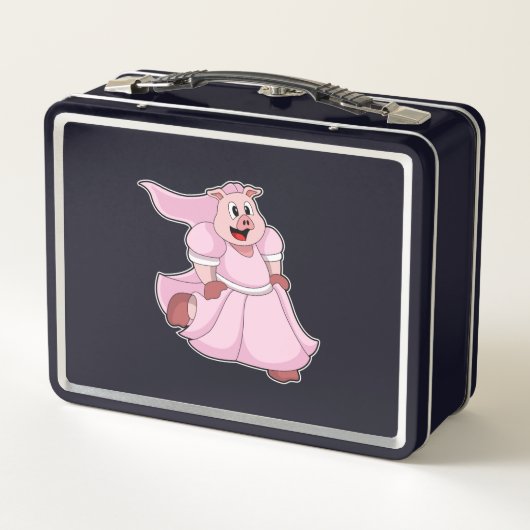 Varkens als Bride met een bruiloft (Achterkant)