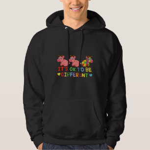Varkens anders Oke Speciaal bewustzijn van Puzzle  Hoodie
