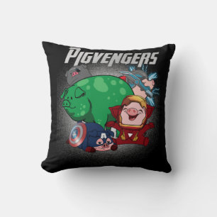 Varkens Assemble Super Animal Hero Pig Lovers Kussen
