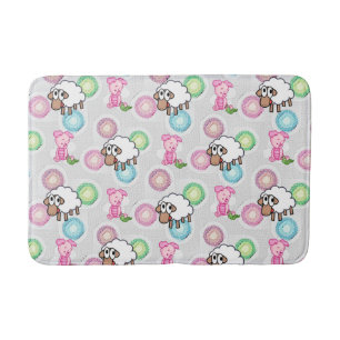 Varkens Badkamer Badmat