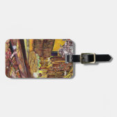 Varkens Bagagelabel Boedapest (Voorkant horizontaal)