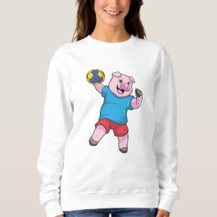 Varkens bij handbalsport trui