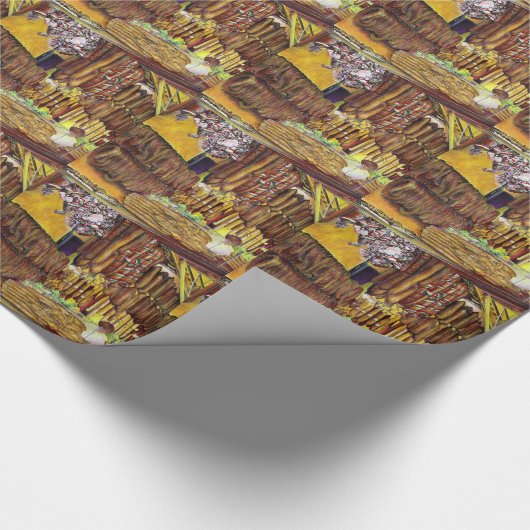 Varkens, Boedapest Cadeaupapier (Hoek)