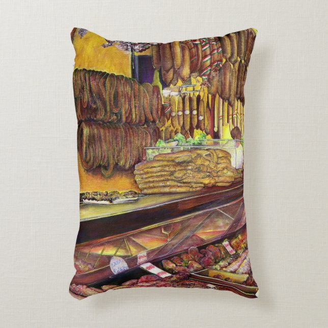 Varkens, Boedapest Decoratief Kussen (Voorkant(Verticaal))