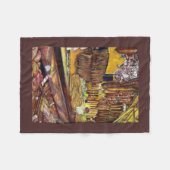 Varkens, Boedapest Fleece Deken (Voorkant (Horizontaal))