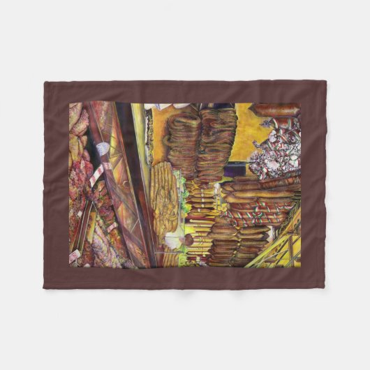 Varkens, Boedapest Fleece Deken (Voorkant (Horizontaal))