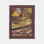 Varkens, Boedapest Fleece Deken (Voorkant)