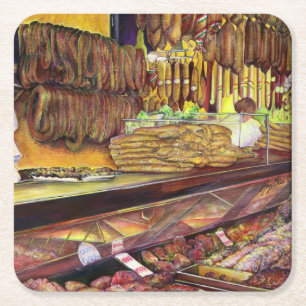 Varkens, Boedapest Kartonnen Onderzetters