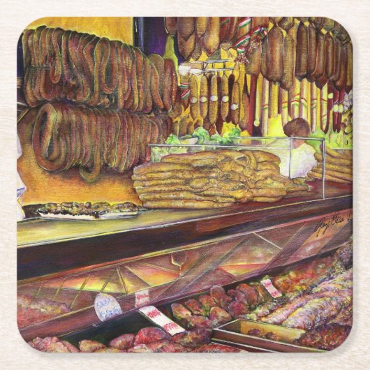 Varkens, Boedapest Kartonnen Onderzetters (Voorkant)