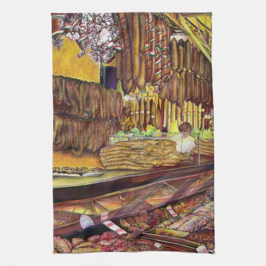 Varkens, Boedapest Theedoek (Verticaal)