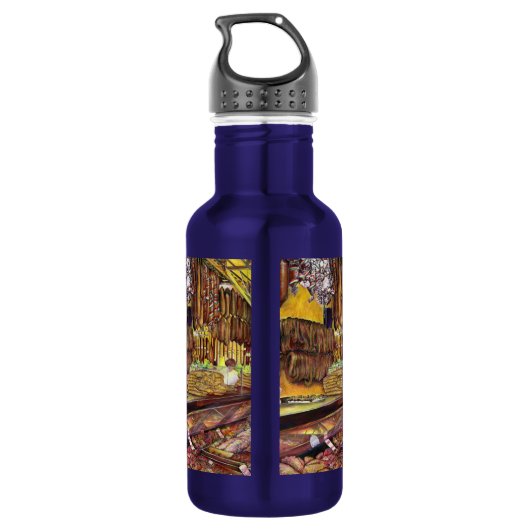 Varkens, Boedapest Waterfles (Achterkant)