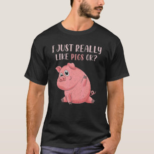 Varkens Boerderij van varkens T-shirt