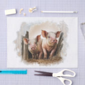 Varkens Boerderij Varkens Tissuepapier (Craft)